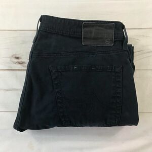 AG Adriano Goldschmied Men's Straight Jeans - Black